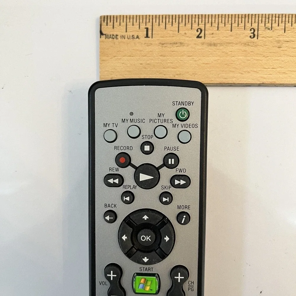 Sony Vaio PC Remote Control RM-MC10 RC6-IR Genuine OEM Black Silver Media Center